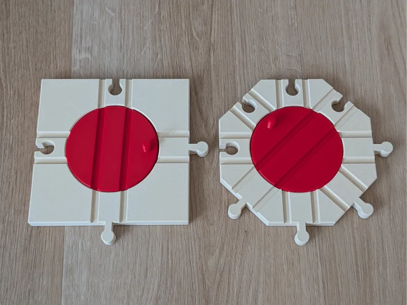 Brio Train Turntable Track Intersection (4/8-Way)