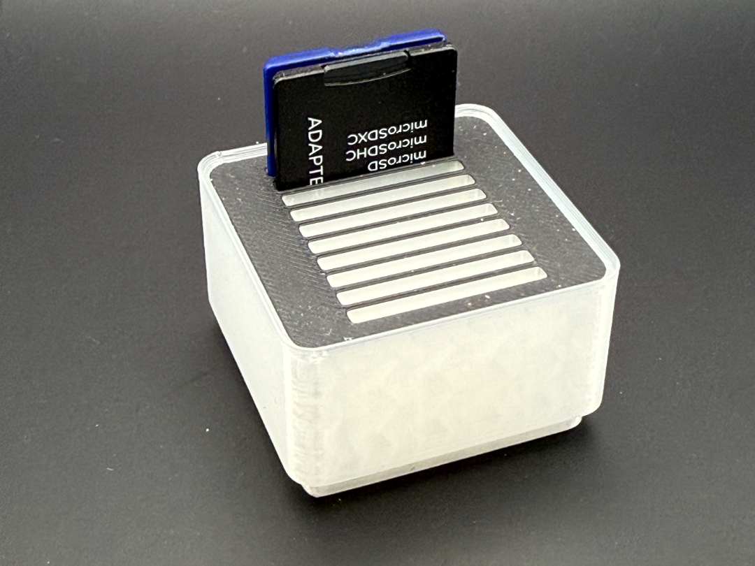 Gridfinity Bin 1x1 – SD card Holder