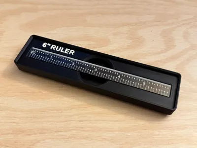 Gridfinity 6 inch Ruler