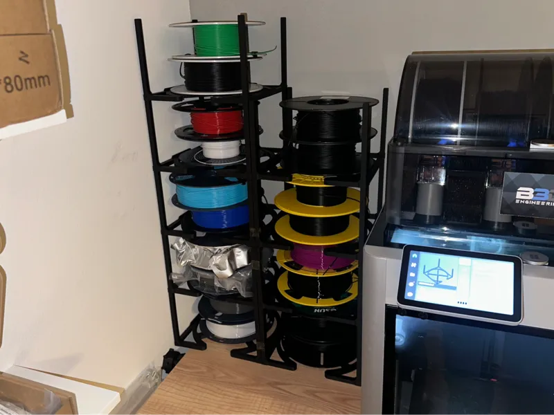 Spool holder, cheap 100g spool storage modules