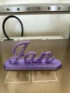 Jan Name Sign normal size