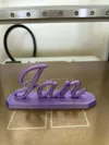 Jan Name Sign big size