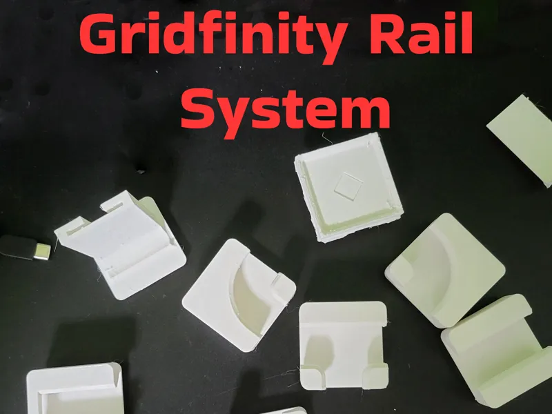 Gridfinity Rail System (G.R.S)