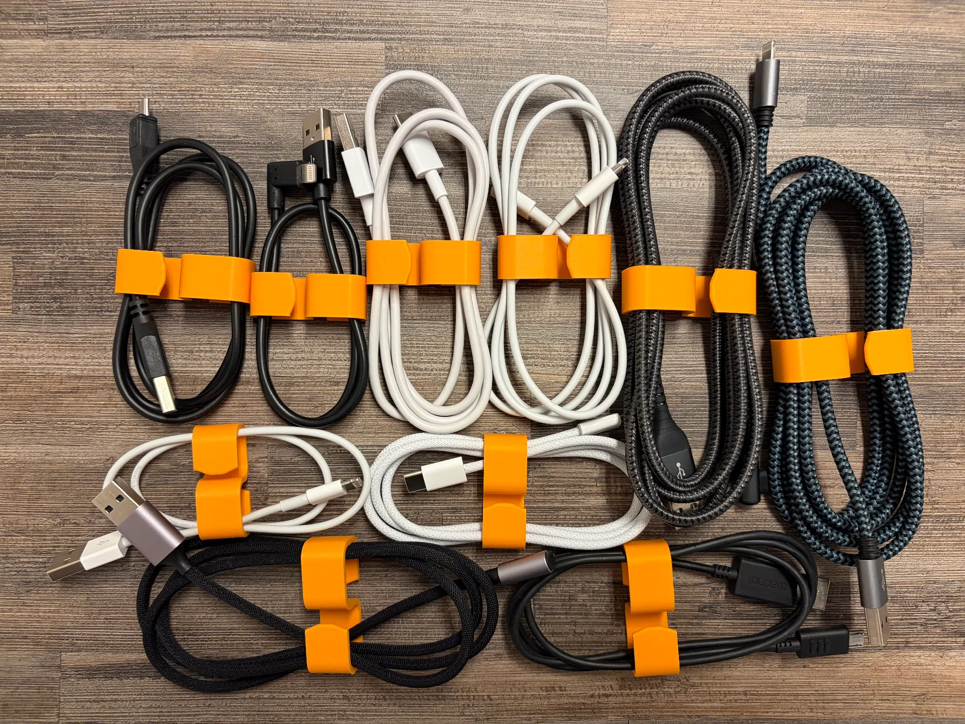 Cable Clips Organizer