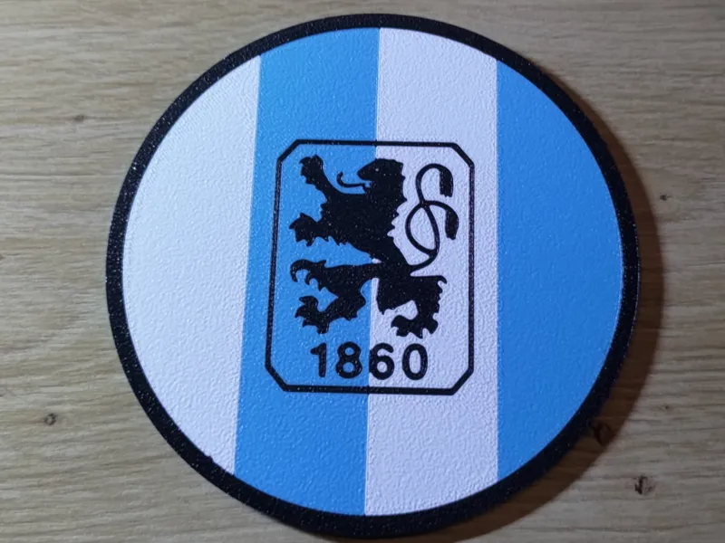TSV 1860 München Coaster/Logo
