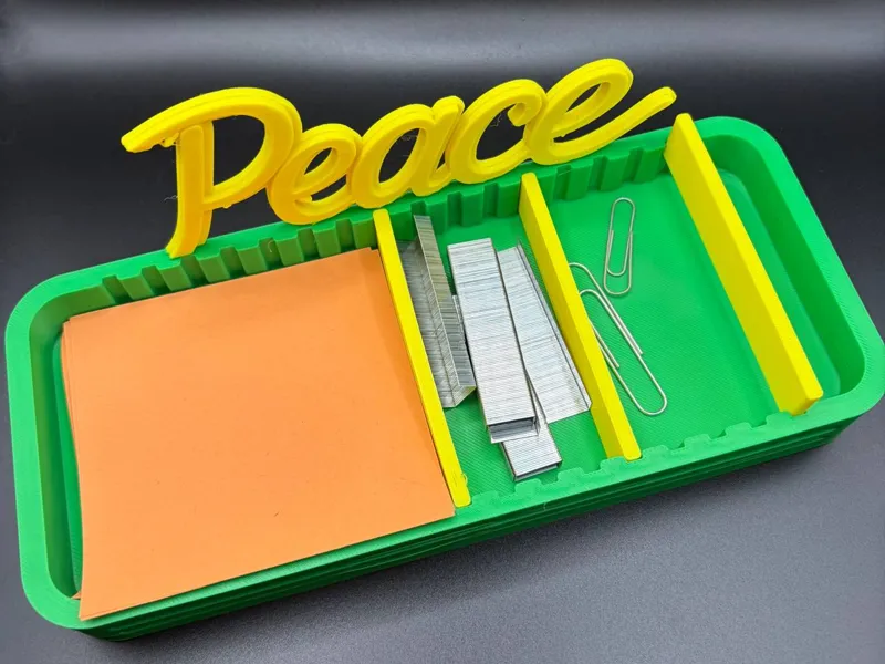 Modular Desk Organizer with Adjustable Dividers