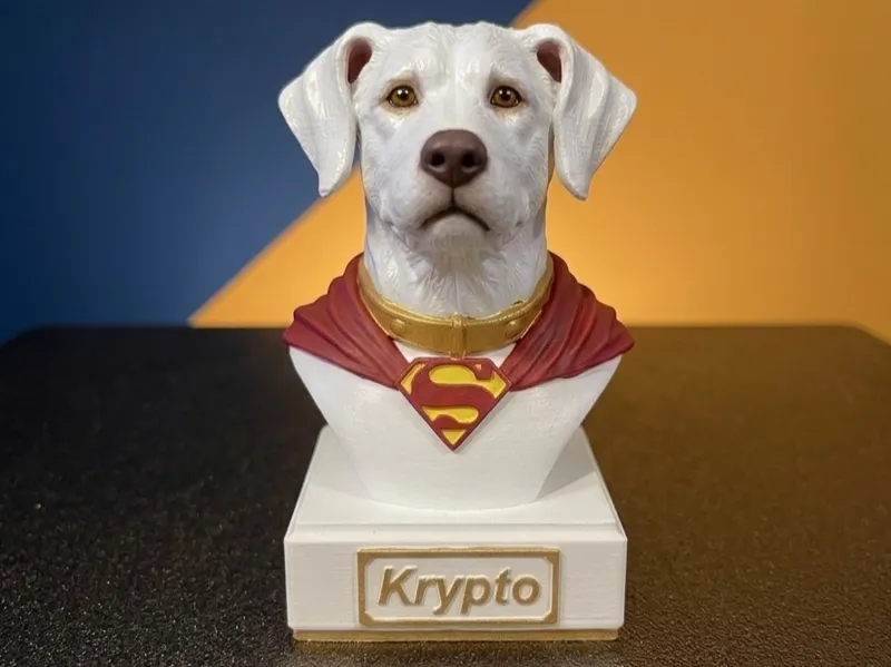 Krypto the Superdog - Detailed Bust