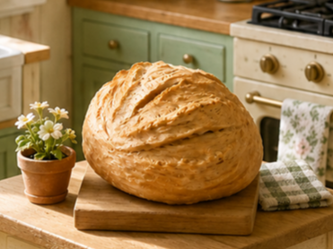 Miniature Round Bread Loaf