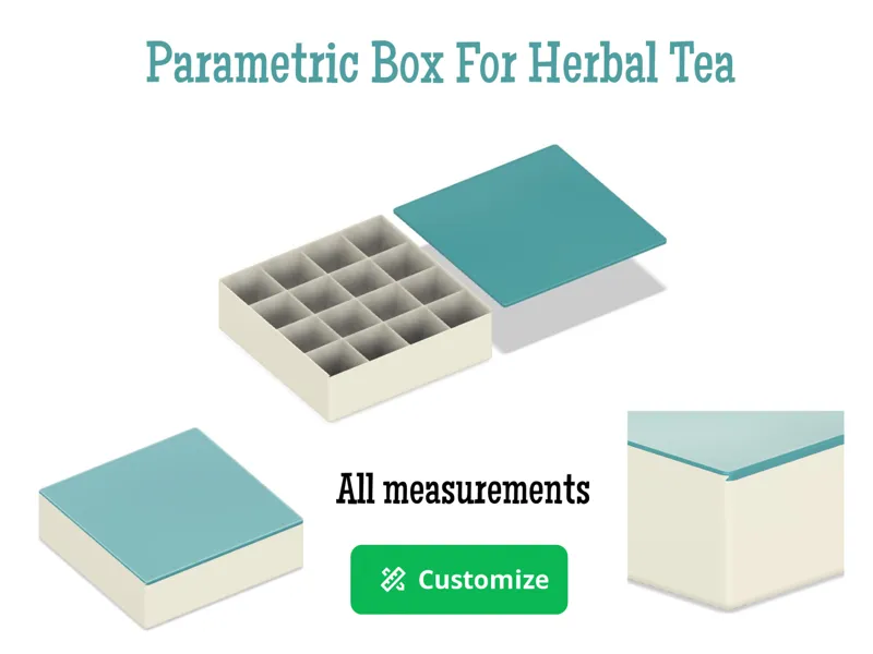 Parametric Box For Herbal Tea