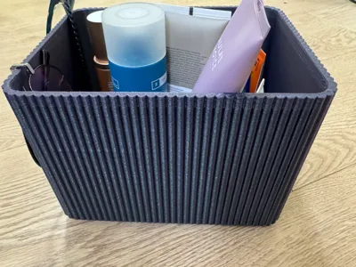 Big Makeup box, organizer 21cm*16cm base, H=15cm