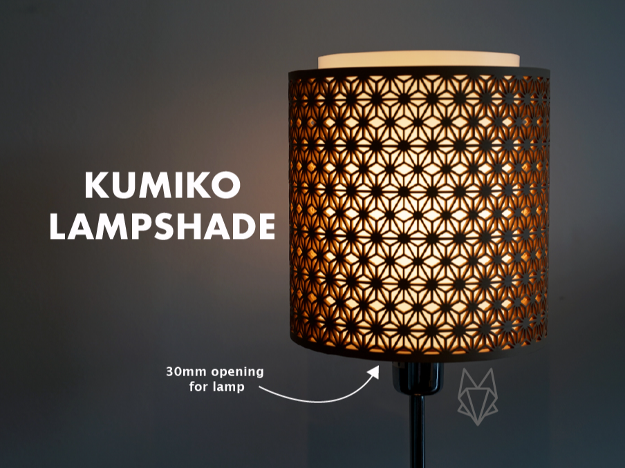 Kumiko Lampshade By Foxwood