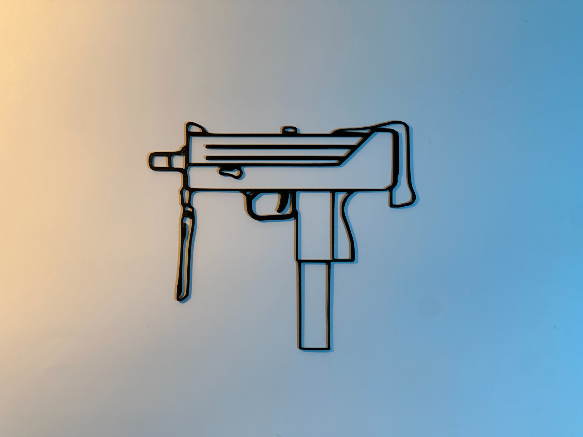 Art mural Mac-10 CSGO/CS2