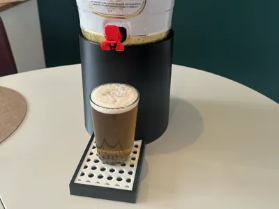 5L Party Keg Stand Drip Tray Dispenser