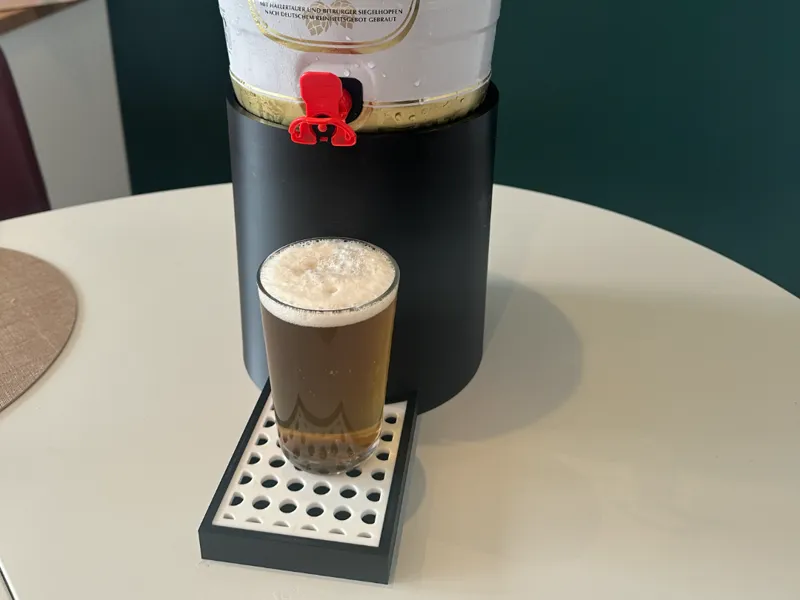 5L Partyfass Ständer Auffanggitter Ausschank