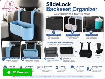 Seat Storage - Fixed for P1S