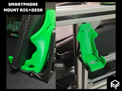 Smartphone Mount simrig and desk