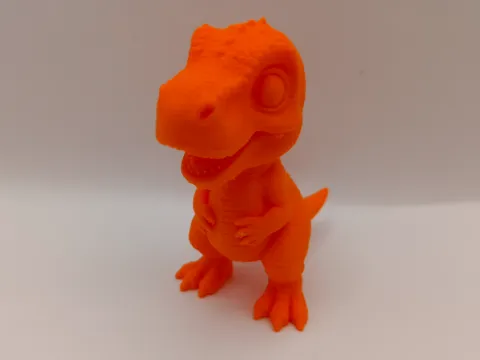 Figura decorativa: Chibi Trex Figurine — referencia de MakerWorld