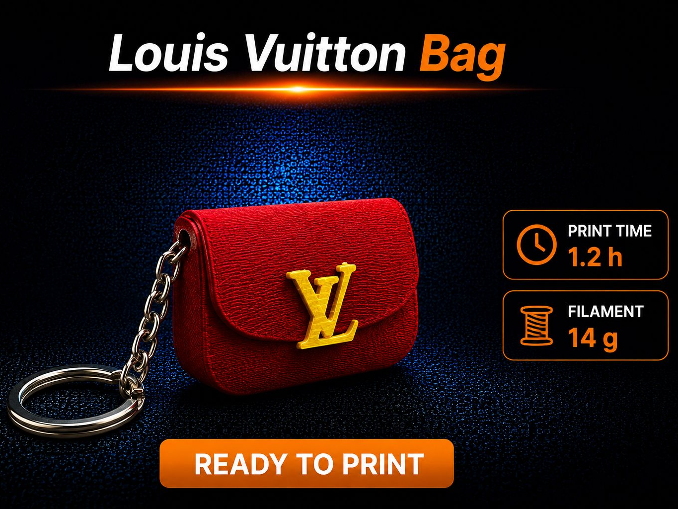 Keychain Louis Vuitton Bag