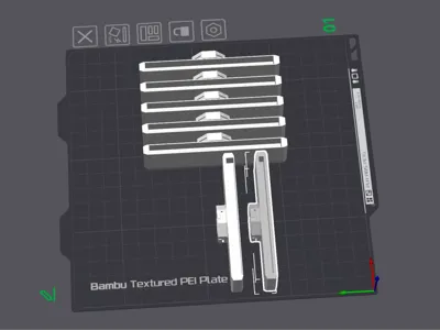 Multiboard normal sized slab psa holder