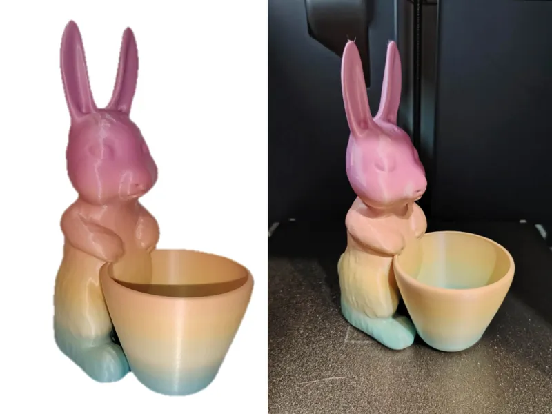 Easter Bunny Egg Holder – Single Egg Stand