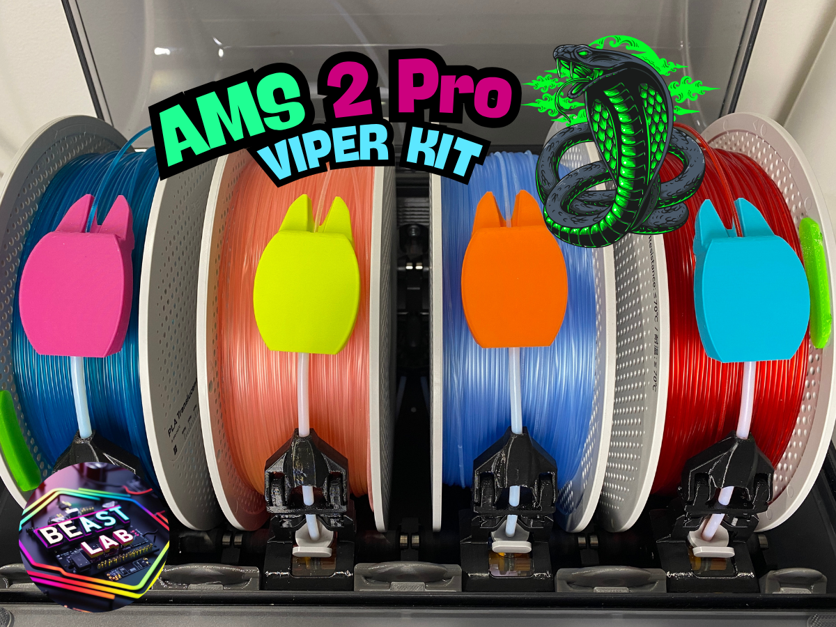 AMS 2 Pro Saver Kit "Viper 2" Filament Guide