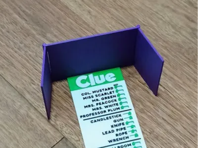 Simple Clue Folding Privacy Wall