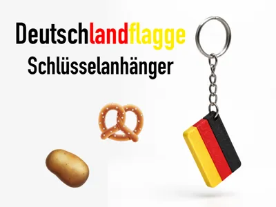 Germany Flag Keychain