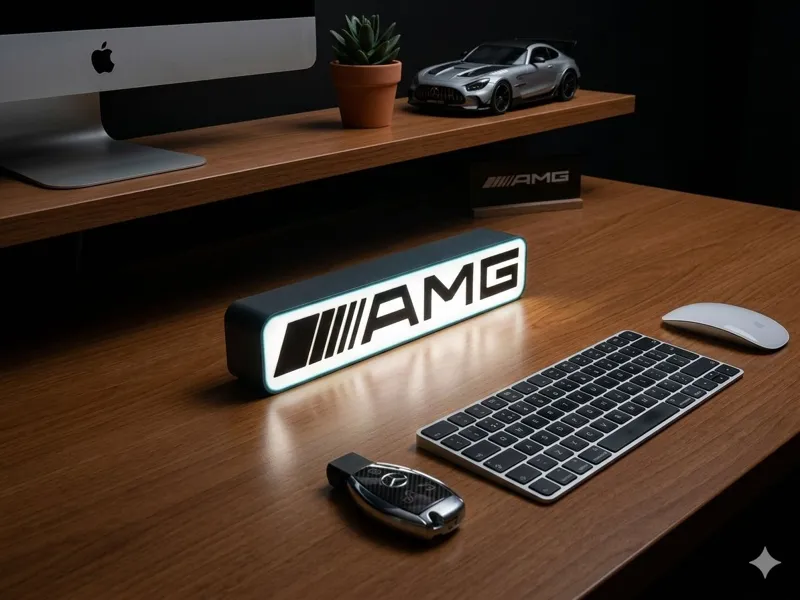 Mercedes Benz AMG LED Lampe mit USB-C Anschluss