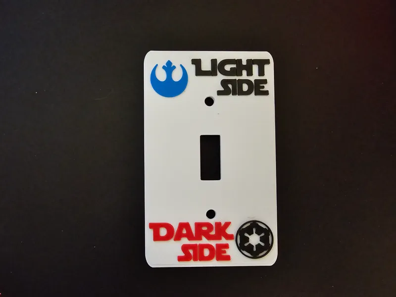 Star Wars Light Switch Plate