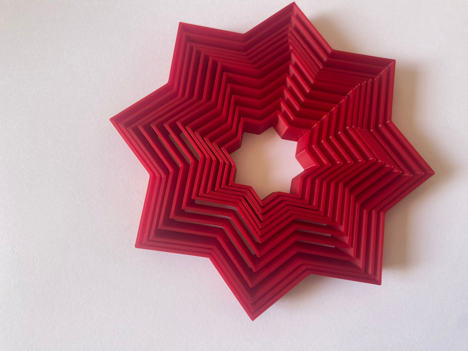 stella spirale antistres Spiral Star 3D 无限螺旋星 3D打印
