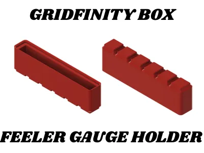 GRIDFINITY 1X6 21MM FEELER GAUGE HOLDER