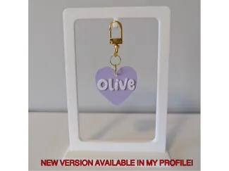 Single Display for Keychains Jewelry Trinkets