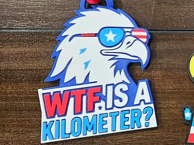 WTF is a Kilometer Hype chain pendant 4th of July