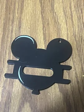Accesorio para sujetar ligas de cabello: Mickey Balloon Hair Tie Holder — vista de referencia 4