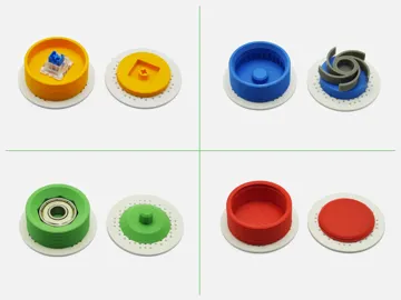 Accesorio para filamento: Filament Spool Fidget Toys with AMS — vista de referencia 4