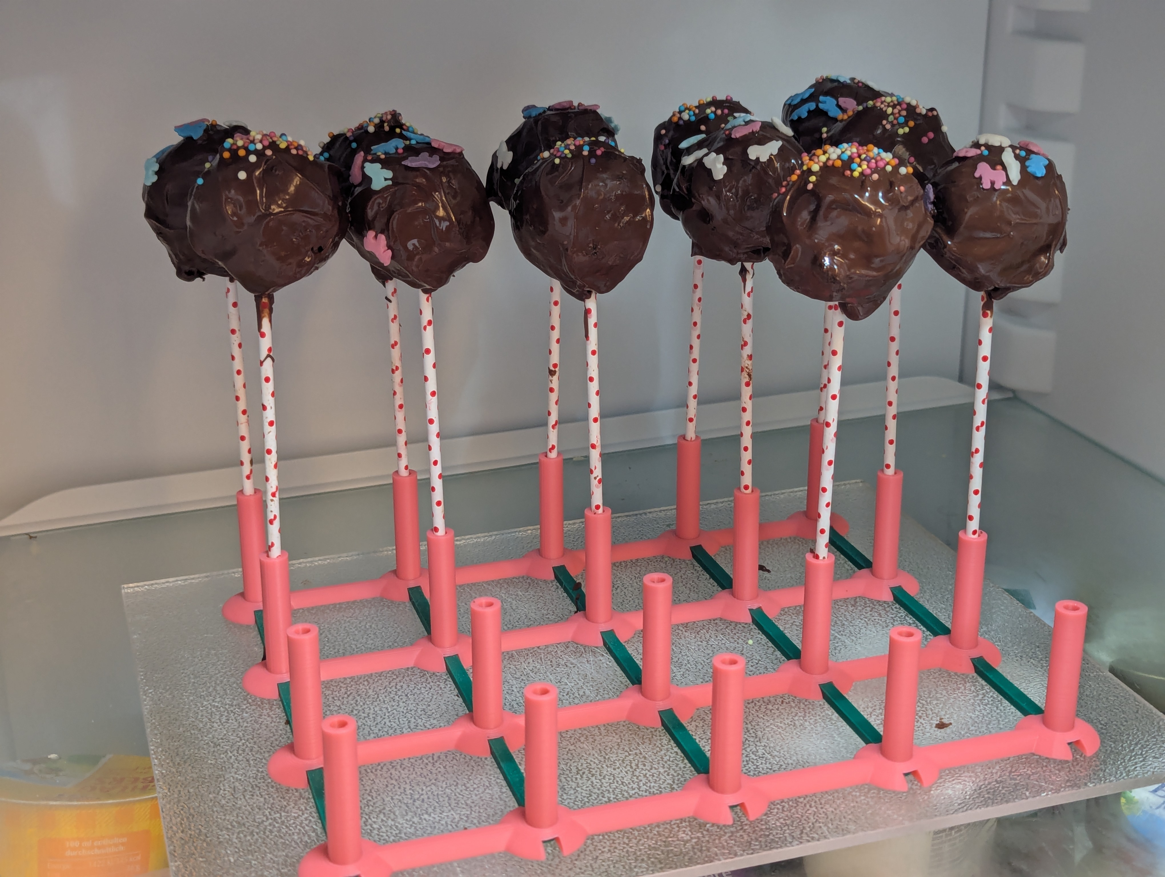Miniatura 10 do modelo 3D Modular Cakepop Holder