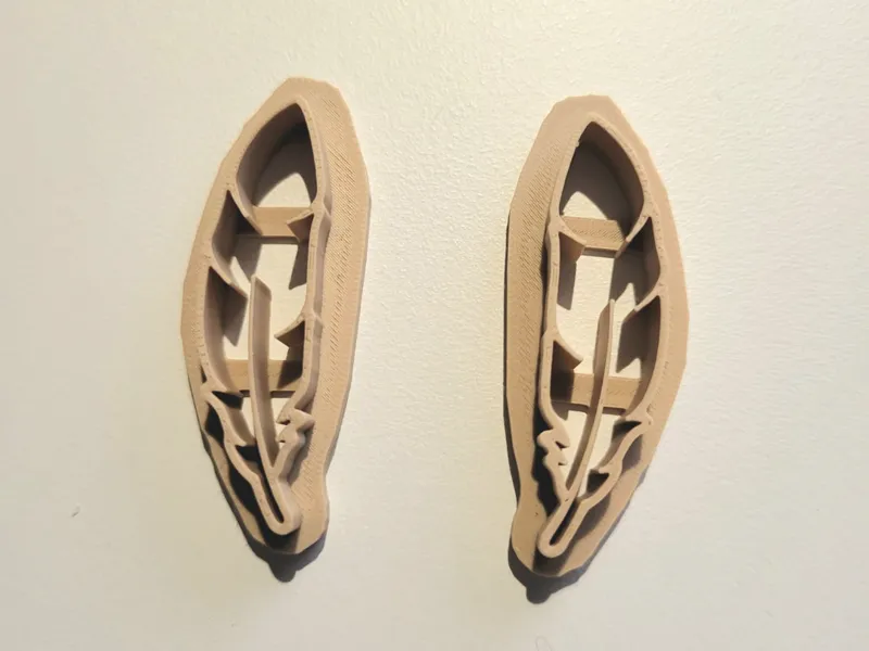 Feather clay cutter - MGcreations