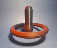 Suspended Spinning Top V2 - Longer Handle, Easy to spin