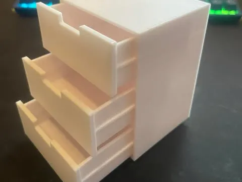 Dollhouse drawer