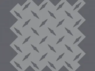 Checkerplate Paint Stencil