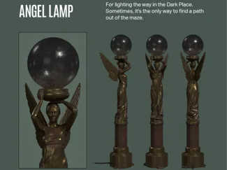 Alan Wake 2 Angel Lamp 