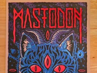 Mastodon Poster HueForge