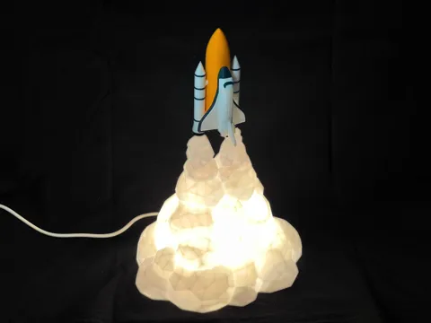 Space Shuttle Lamp (AMS not required) view 2