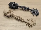 Декорация ключ с череп