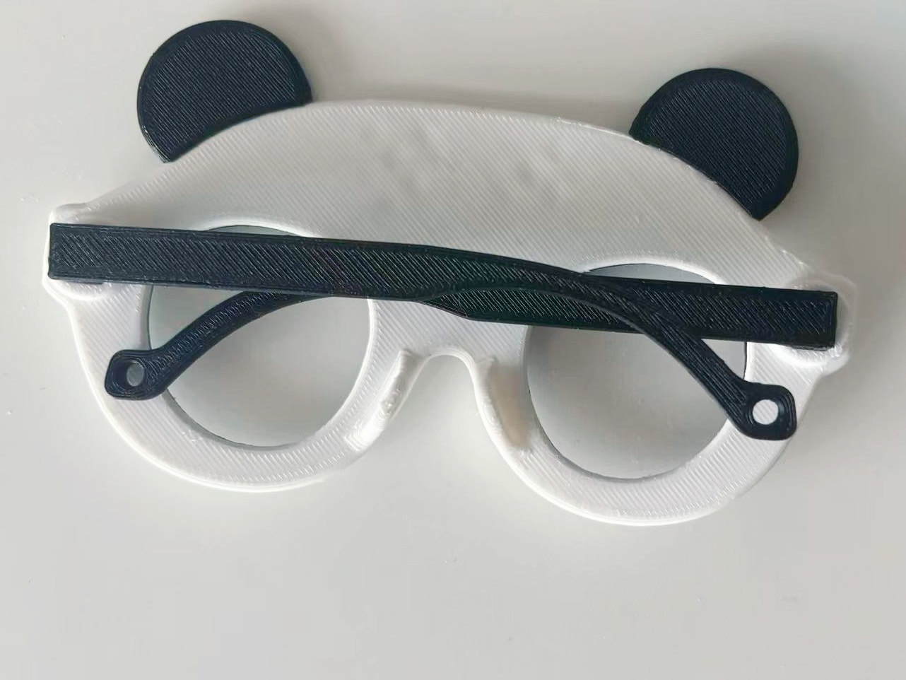 Miniatura 2 do modelo 3D 可爱熊猫眼镜