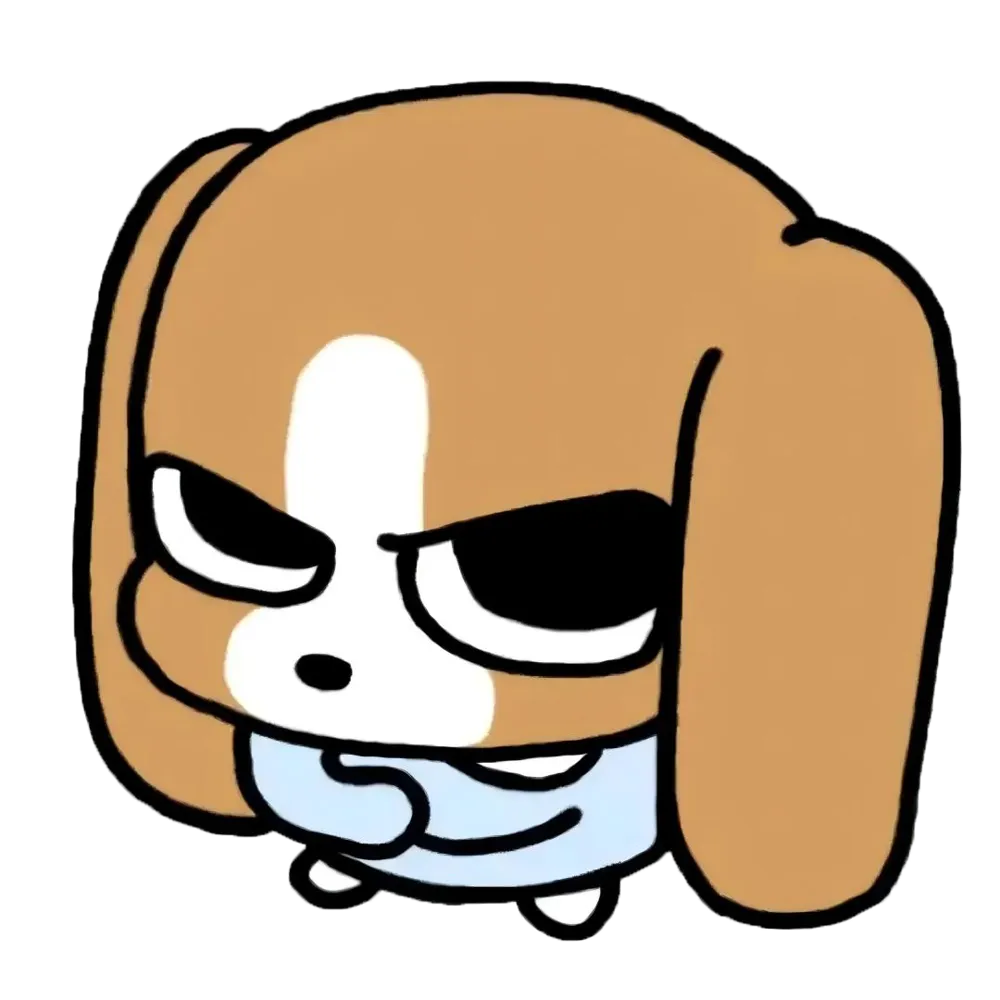 Beagle Duodong Grumpy Face Refrigerator Magnet - Free 3D Print Model ...