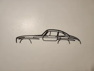 300 SL Silhouette