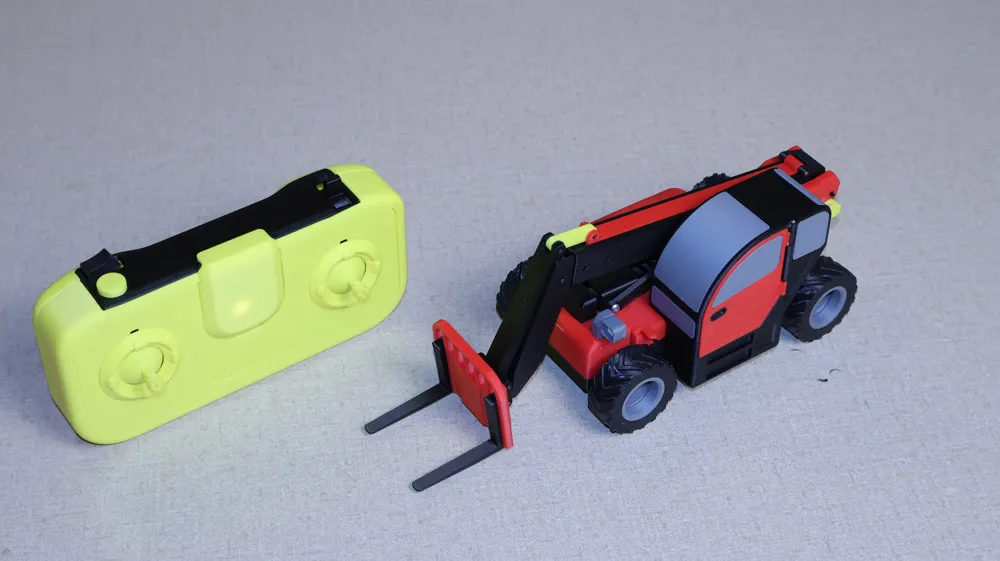 Cyberbrick Telehandler - Free 3D Print Model - MakerWorld