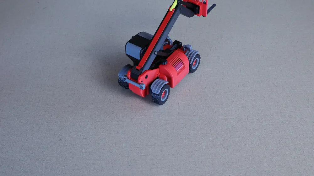 Cyberbrick Telehandler - Free 3D Print Model - MakerWorld