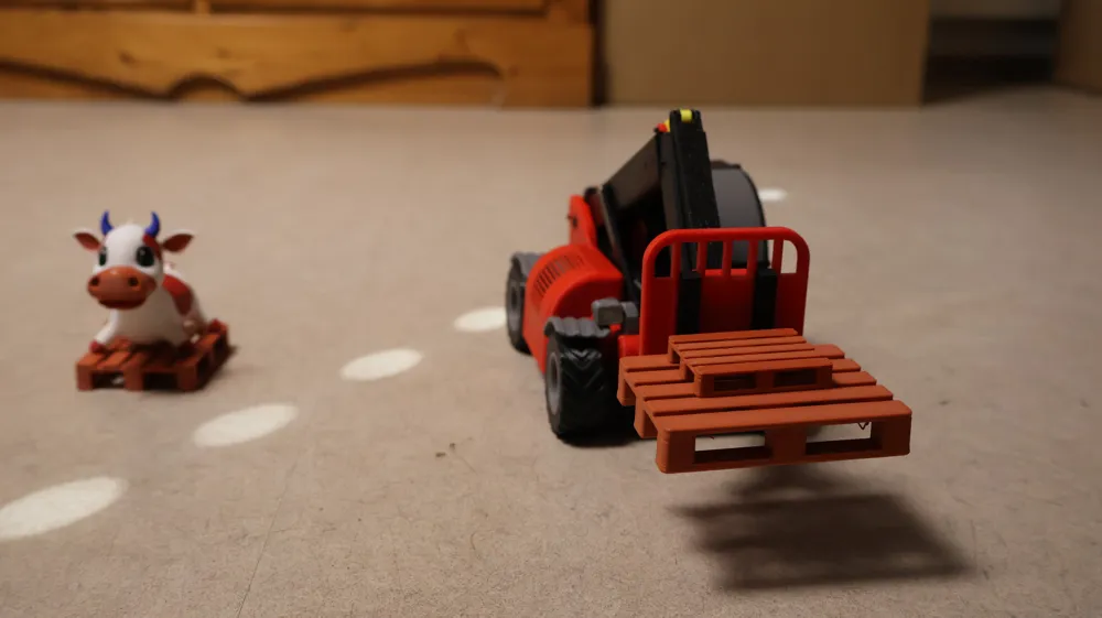 Cyberbrick Telehandler - Free 3D Print Model - MakerWorld